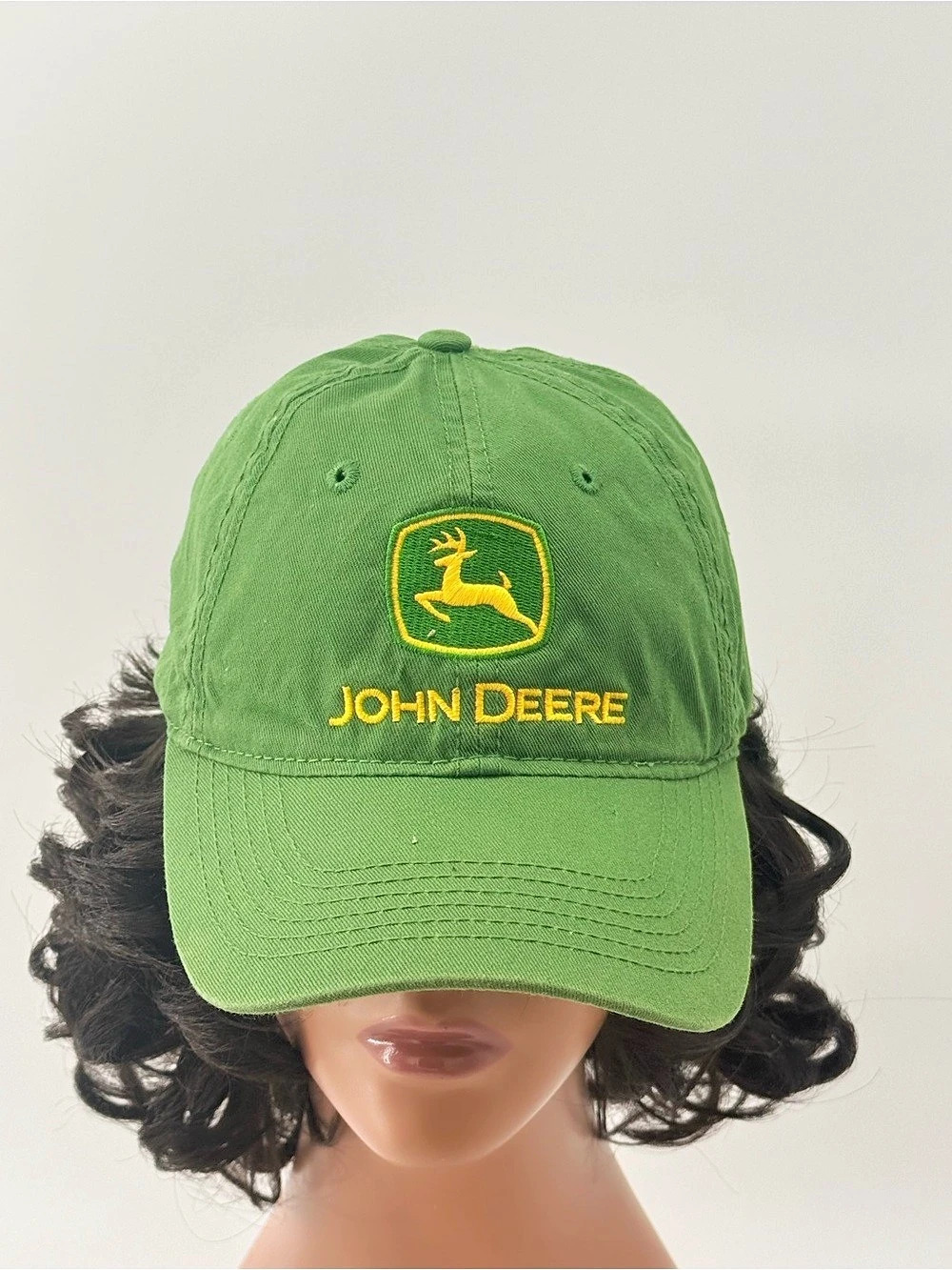 John Deere Nothing Runs Like a Deere Cap Green